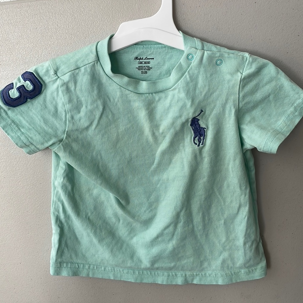 Baby Boy Ralph Lauren T-shirt Size 12M